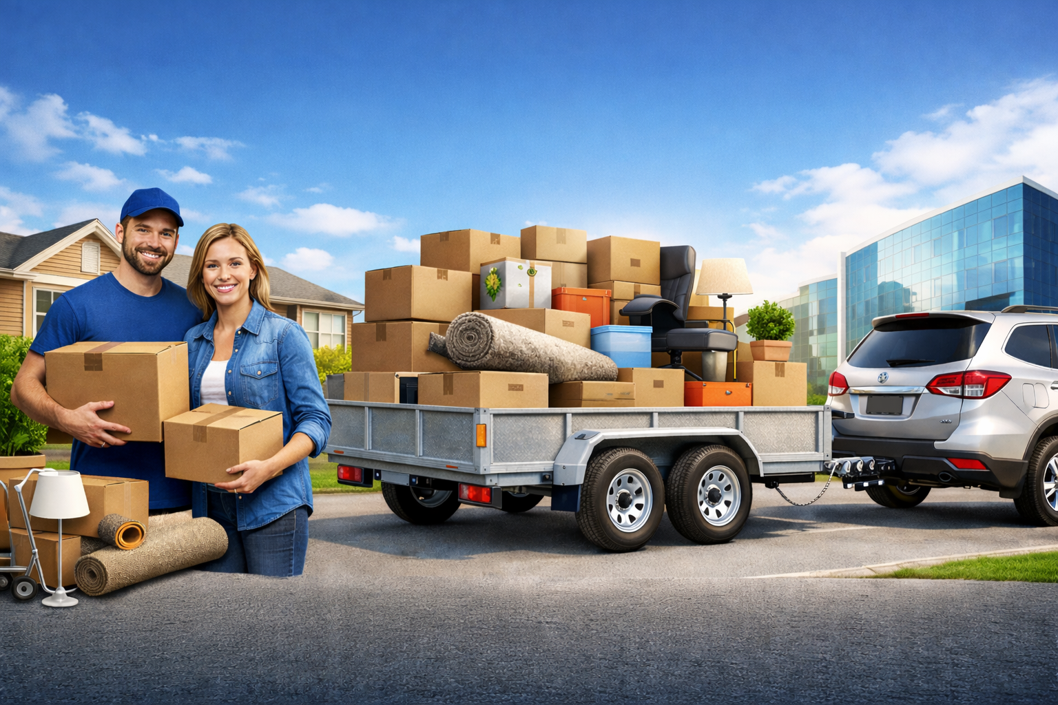 Trailer Hire for Home & Office Moving Made Easy